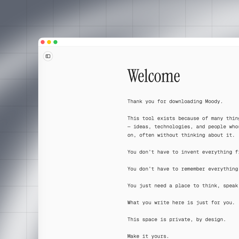 Built-in editor
